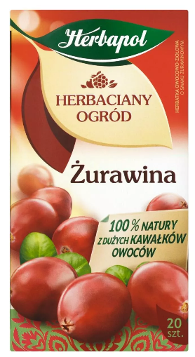Herbata owocowa Herbapol Lublin 20 saszetek Ogród Żurawina